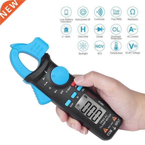 Handheld 2000 Counts Digital Clp Meter Auto Range True RMS