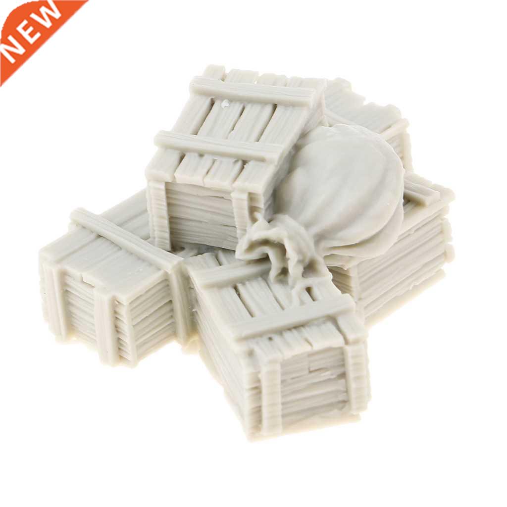 1/35 Scale Resin Crates & Bag Modeling Miniature Landsca