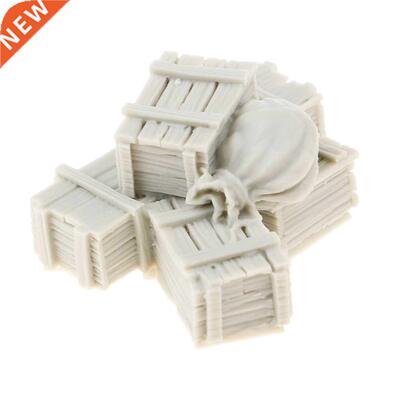 1/35 Scale Resin Crates & Bag Modeling Miniature Landsca