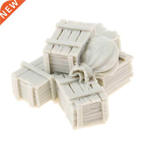 1/35 Scale Resin Crates & Bag Modeling Miniature Landsca