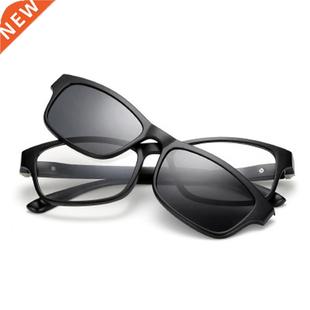 Magnet Polarized Sunglasses Polaroid Clip Mirrored Clip on