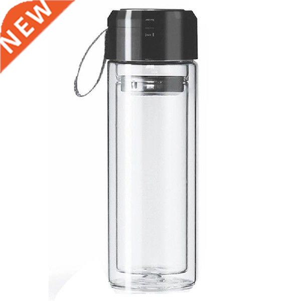 320ml Fruit Lemon Juice Drinking Bottle Infuser Clear
