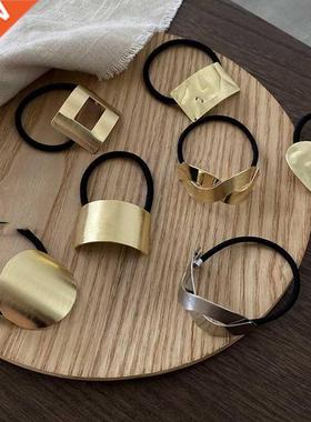 Fashion Metal Elastic Hair Band Korea Hair Accessories For G