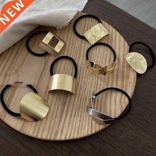 Fashion Metal Elastic Hair Band Korea Hair Accessories For G