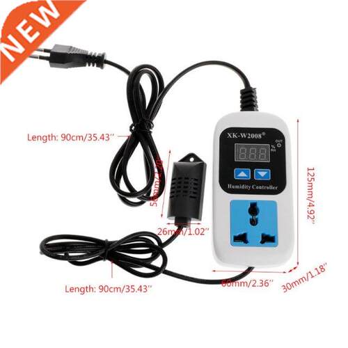 Digital Humidity Controller Hygrostat Moisture Control Switc