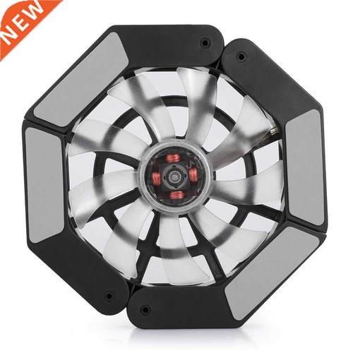 Folding Portable Laptop Cooling Seat Eight Wind Radiator USB