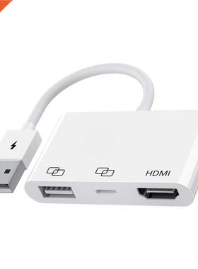 1080P HD Digital AV Adapter 3 in 1 8P USB to HDMI-Compatible