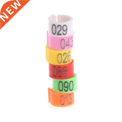 100 Pcs 8mm Identify Ring Carrier Pigeon Training Supplies L