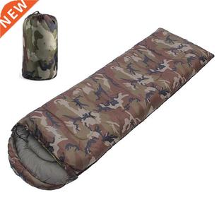 Camping Camouflage Sleeping Bag Waterproof Adults Autumn
