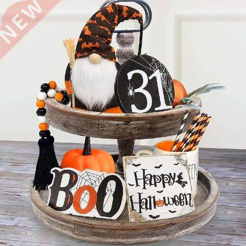 Decorations Happy Wooden Signs Cute Plush And Shatterproof O
