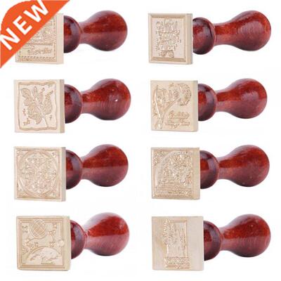 Vintage Square  Decor Seal Stamp Sealing Wax Stamp for Sc