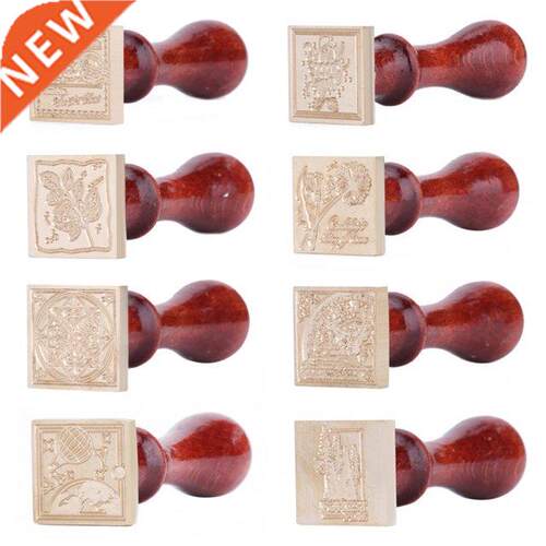 Vintage Square  Decor Seal Stamp Sealing Wax Stamp for Sc