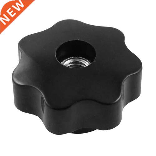 8mm Diameter Thread Hole Black Star Head Clamping Knob Repla