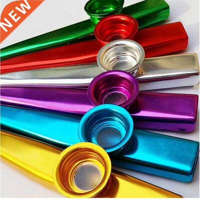 New 1pc Metal Kazoo Harmonica Beginners Children Learning Ed