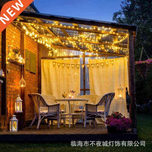 Copper wire lamp string LED outdoor waterproof 24V low volt