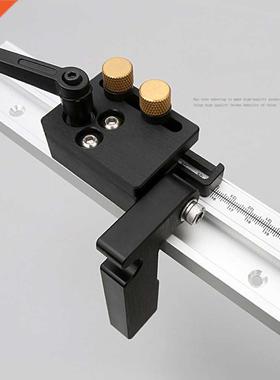 Onglet arrêt de piste en alliage d'aluminium t-track travai