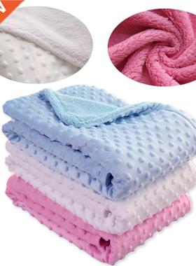 Baby Blanket Swaddling Newborn Baby Diapers Thermal Soft Fle