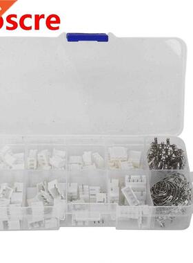 250Pcs Electronic Cable Wire Connector Plastic 2P-P-4P Pins