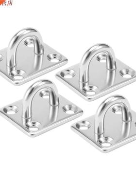 304 acier inoxydable 5mm épais anneau carré vo