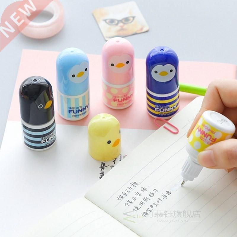 Cartoon Correction Fluid Corrector Tape Fluid Kawaii Tool C
