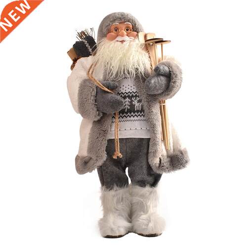 45cm Christmas Decorations Santa Claus Dolls Standing