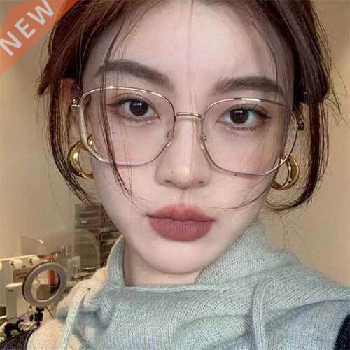 Fashion Metal Anti-Blue Light Glasses Women Men Vintage Cat