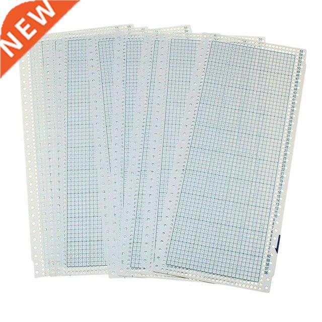 50 Pcs Blank Punch Card 24 Stitches for Brother/Silver Reed/