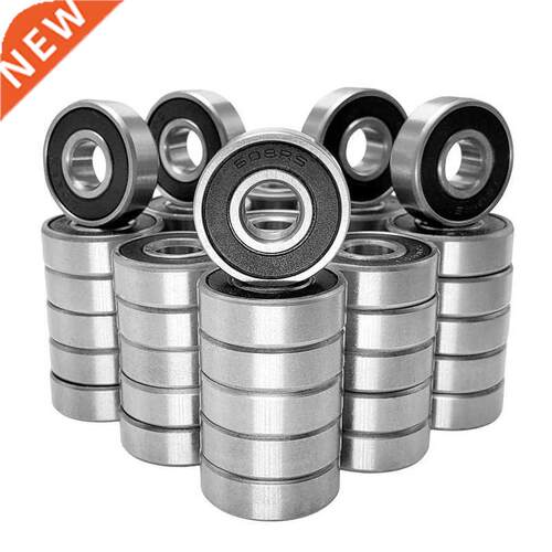 60Pcs/Set 608 2RS Ball Bearing ABEC-5 8X22X7 mm Deep Groove