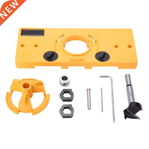 35MM Cup Style Hinge Boring Guide Door Hole Locator Jig Dril