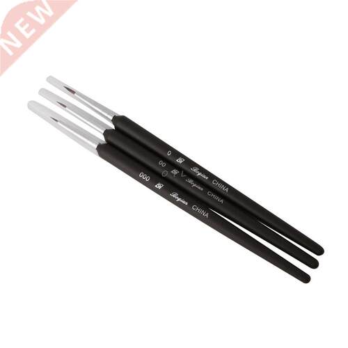 *3Pcs Art Pen Dotting Painting Drawing Gel Liner Polish Brus