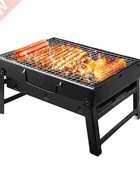 Folding Portable Barbecue Charcoal Grill Stainless Steel