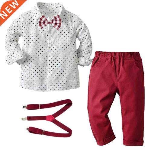 Suit for Boy Clothing Sets 2 4 6 Years Birthday Wedding Todd