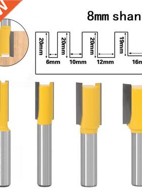 1PCS Straight/Dado Router Bit - 3/8W X20H -8 Shank Cutter