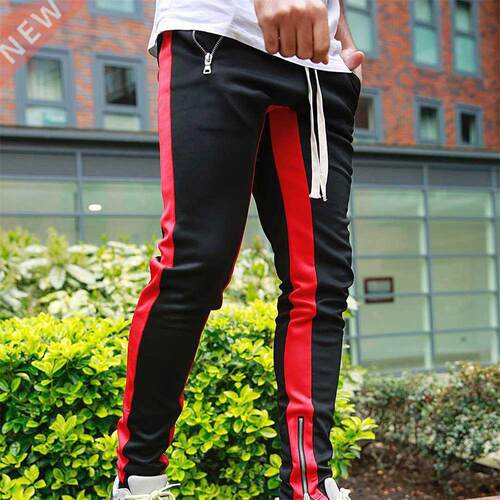 Hot！ Hip Hop Mens Joggers Casual Pants Fitness Men Sportswe