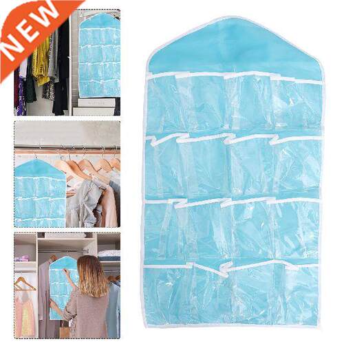 Hanging Organizer Storage Pocket Bag Underwear Chart Door