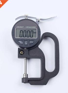 0-25mm Digital Thickness Gauge LCD Micrometer Thickness Mete