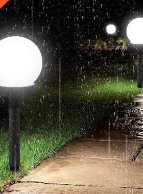 3 Pcs/lot Solar Powered Ground Light Waterproof Garden