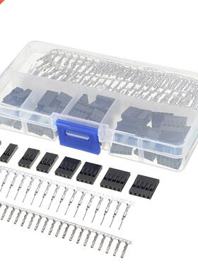 Pice 345 Pcs 40 Pin 2.54mm Pitch Connectors Male/Female Hous