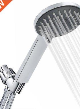 Bathroom Shower Head Set Hand Shower High Pressure 4 Inch 5