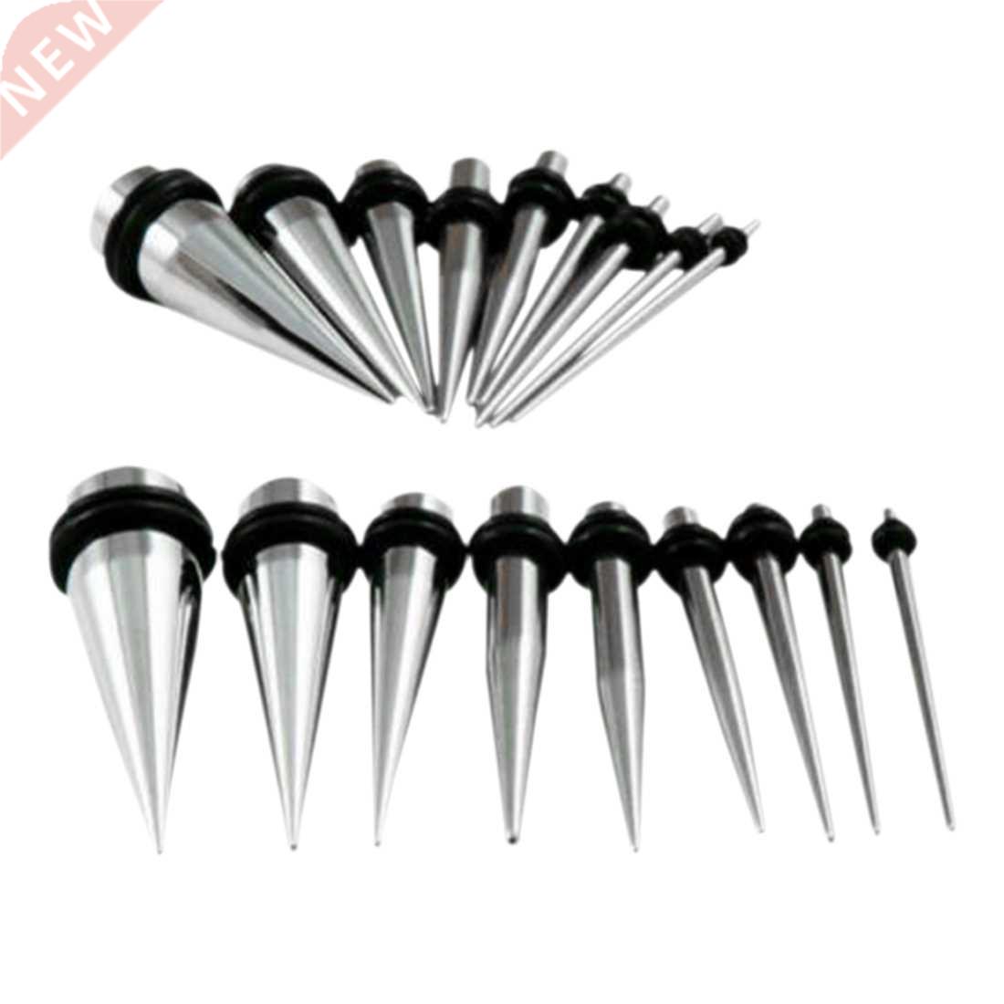 Metal Taper Stretch Extender Ear Plug Gauge O Ring Colored C
