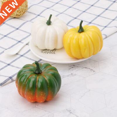 Realistic Fake Artificial Small Pumpkins For Halloween Fall