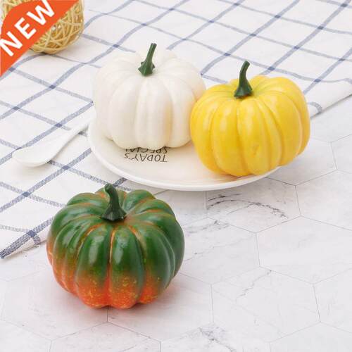 Realistic Fake Artificial Small Pumpkins For Halloween Fall