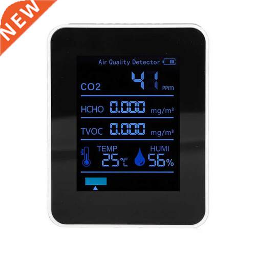 Carbon Dioxide Detector Digital Air Quality Detector with Bl