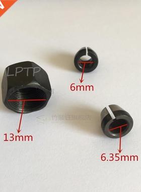 collet nut convert transfer adapter 1/4 4mm 1/8 replacet for