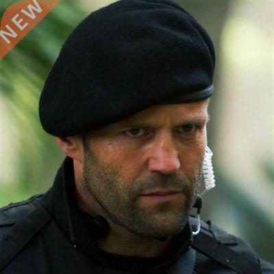 Large Size Men's Wool Beret Octagon Hat French Artist Hat Fe