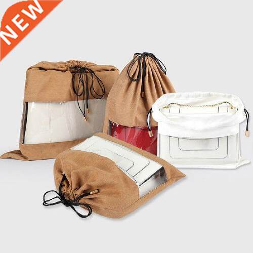 PVC Shoes Organizer Storage Bags Drawstring Shoe Storage