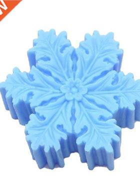 Silicone Snowflke Mold Cndle Sop DIY romtherpy