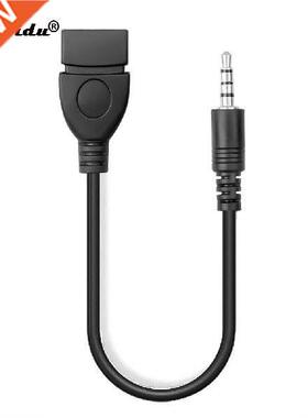 Dropship 3.5mm Male Audio AUX Jack to USB 2.0 Type A Female
