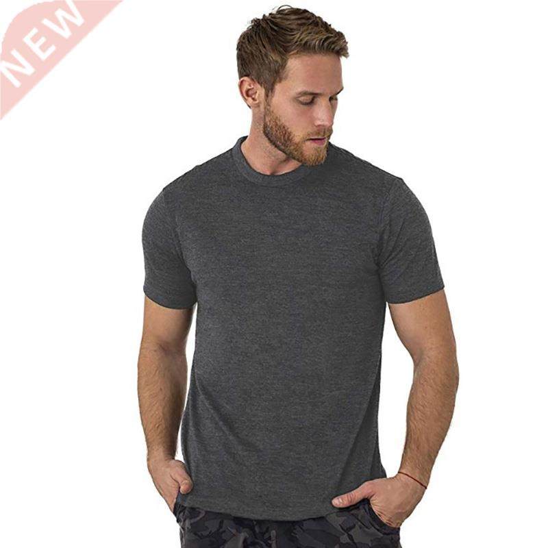 100% Superfine Merino Wool T shirt Men's Base Layer Shirt Wi
