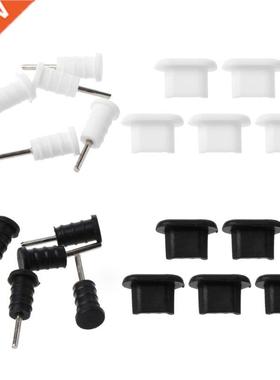 10 Sets Charging Port Micro USB Plug Protection 3.5mm Earpho